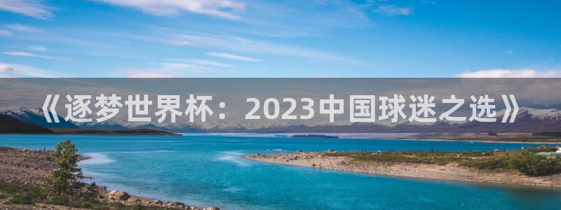 世界杯欧洲预选赛赛程:《逐梦世界杯:2023中国球迷之选》